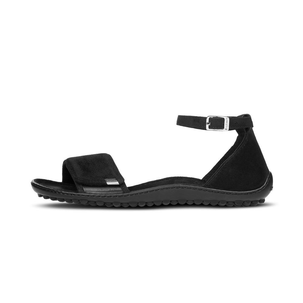 leguano, barefoot shoes, Jara , woman sandals, side view